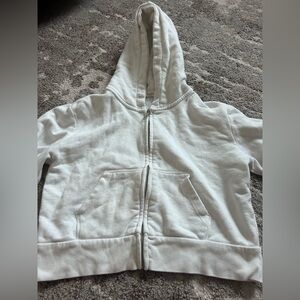 John Galt- brandy Women Cropped zip up- one size